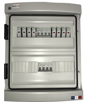 Coffret photovoltaïque DC 1000 V 2 MPPT avec fusible sans parafoudre