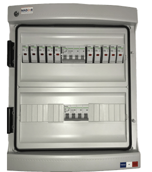 Coffret photovoltaïque DC 1000 V 2 MPPT avec fusible sans parafoudre