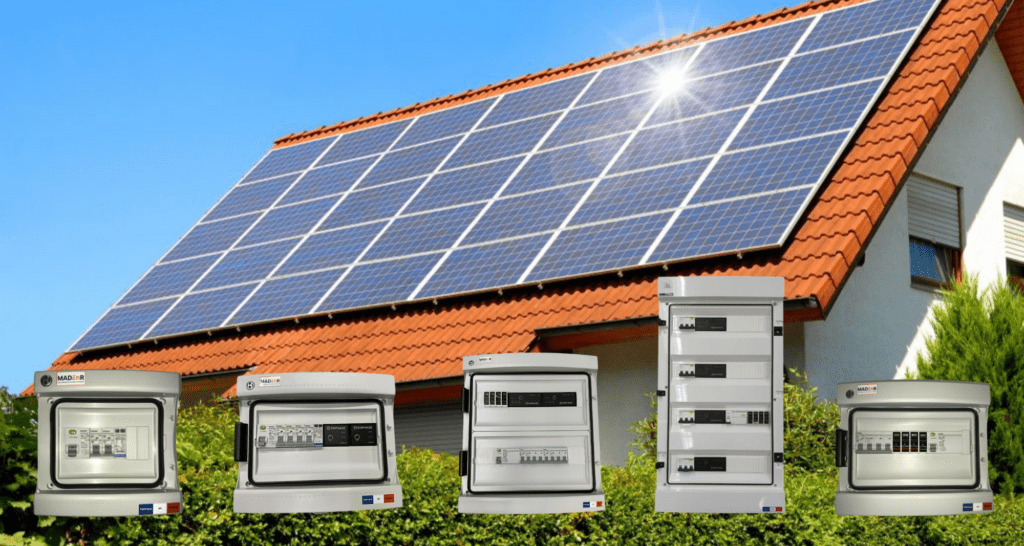 Coffrets photovoltaïques AC pour le résidentiel