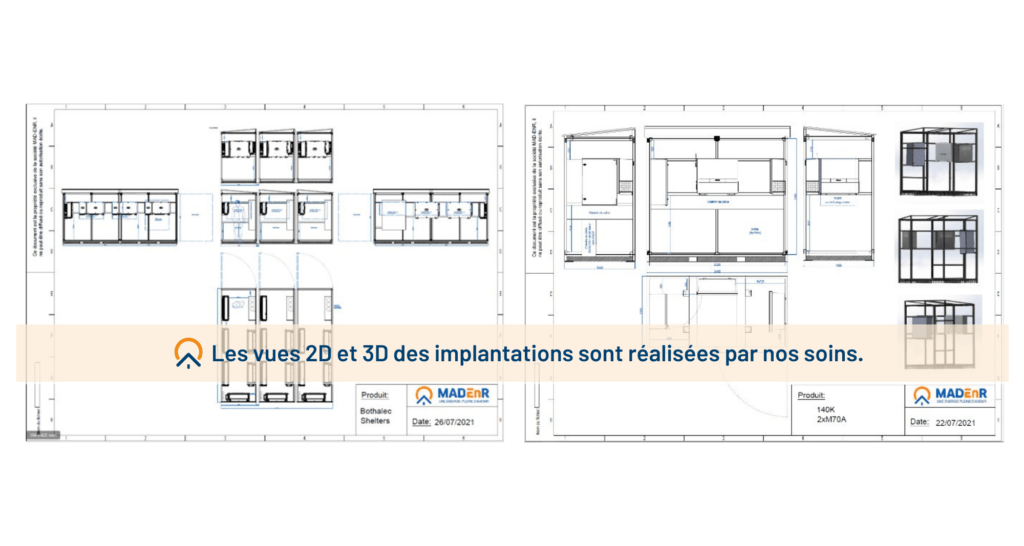 Shelters réalisations sur mesure