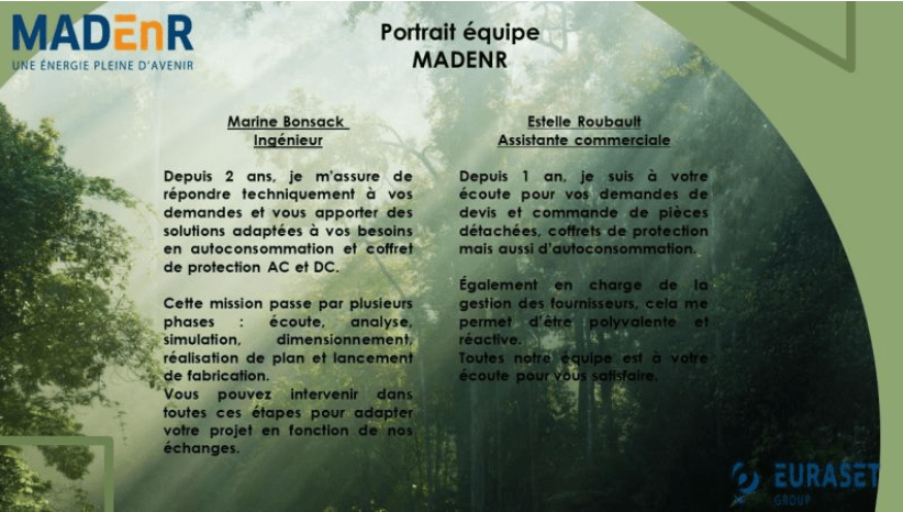 Portrait équipe MADEnR